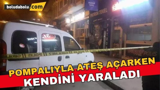 Düzce’de tekel büfesine pompalı tüfekle ateş açan kişi elinden yaralandı Düzce’de tekel büfesine pompalı tüfekle ateş açan kişi elinden yaralandı