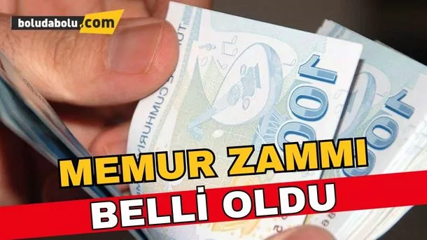 Memur ve emeklilerin zam oranı belli oldu