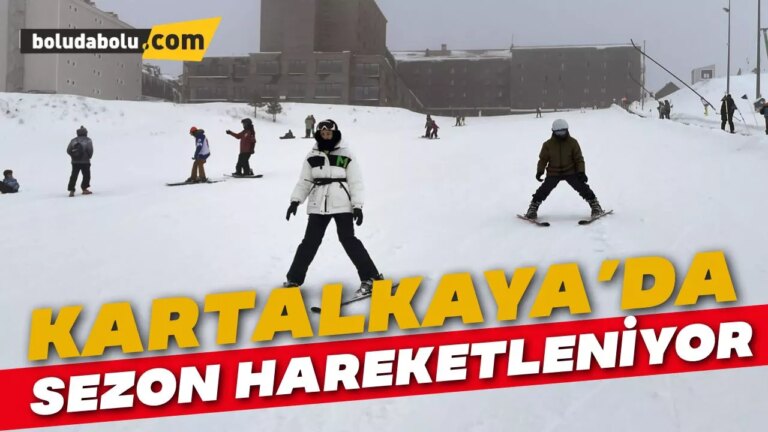 KARTALKAYA’DA SEZON HAREKETLENİYOR