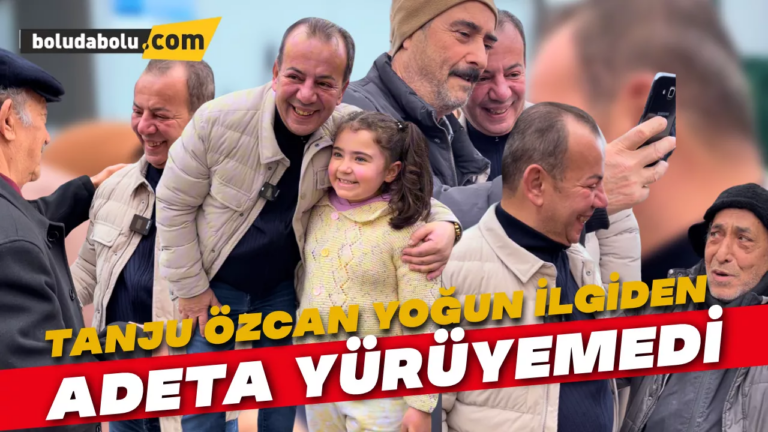 BAŞKAN ÖZCAN’A BOLU HALKINDAN TAM DESTEK