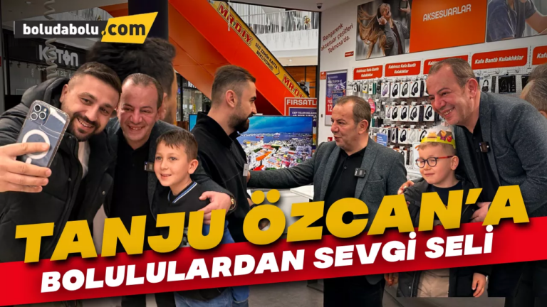 Başkan Özcan’a Sevgi Seli
