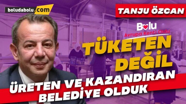 Başkan Özcan, “Tüketen değil, üreten ve kazandıran belediye olduk”