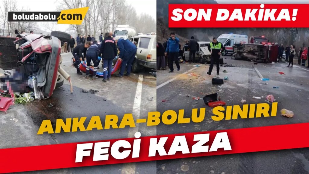 Ankara-Bolu sınırında can pazarı Ankara-Bolu sınırında can pazarı