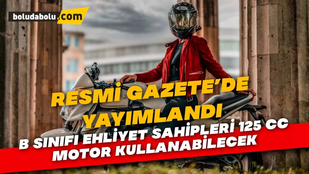 B Sınıfı 125 CC Kullanabilecek B Sınıfı 125 CC Kullanabilecek