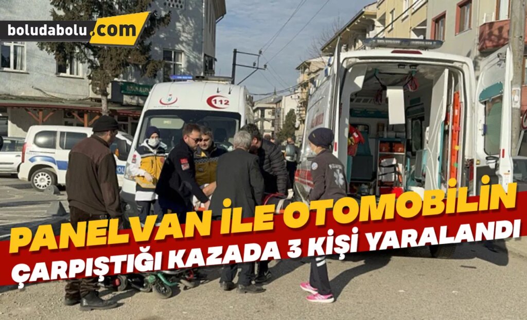 Düzce’de panelvan ile otomobilin çarpıştığı kazada 3 kişi yaralandı Düzce’de panelvan ile otomobilin çarpıştığı kazada 3 kişi yaralandı