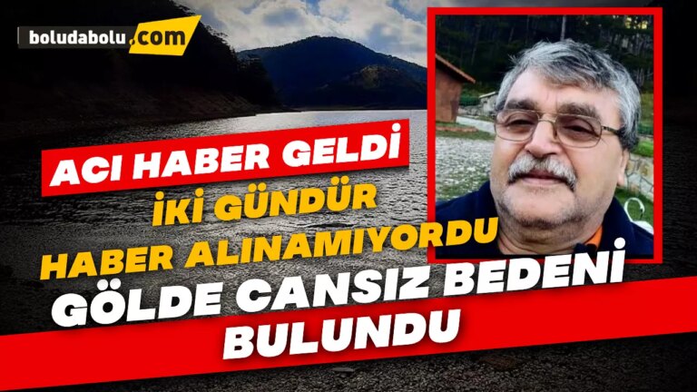 Gölde Cansız Bedeni Bulundu