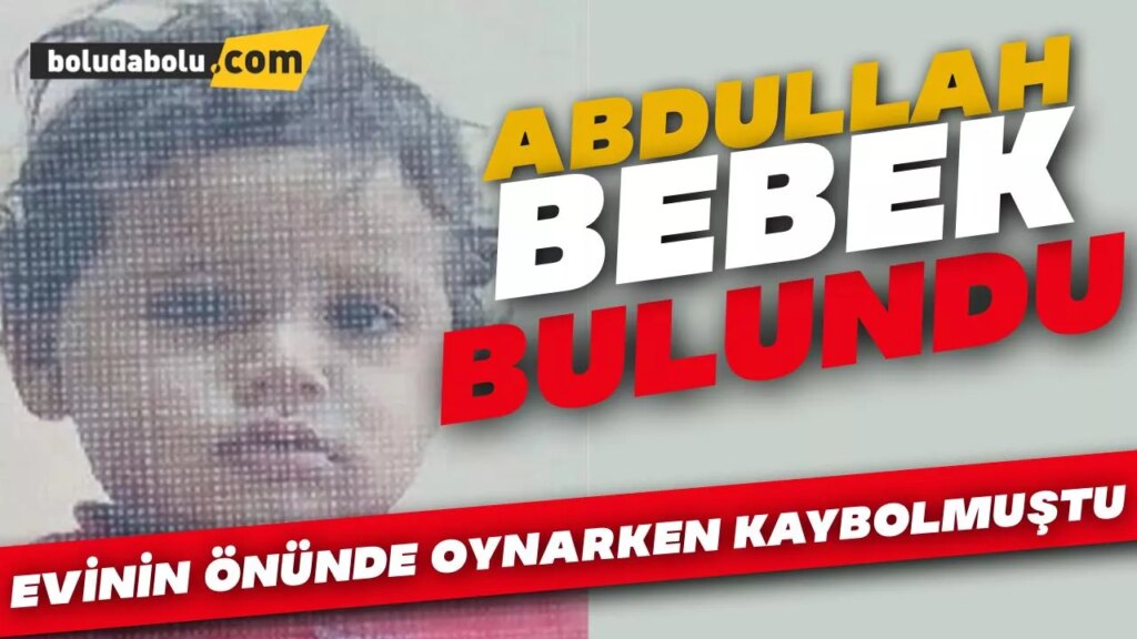 Kaybolan Abdullah bebek bulundu Kaybolan Abdullah bebek bulundu
