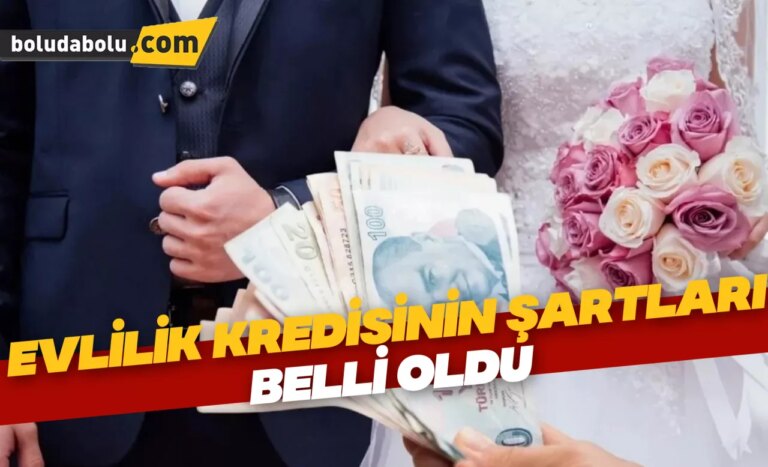 Evlilik kredisinin şartları belli oldu