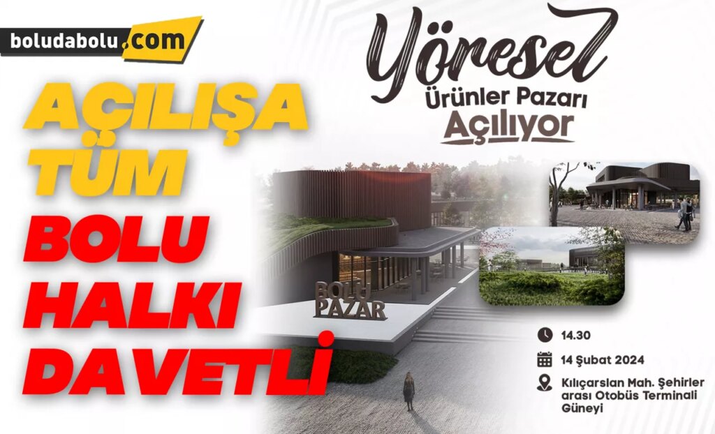 Bolu Belediyesi Yöresel Ürünler Pazarı yarın açılıyor Bolu Belediyesi Yöresel Ürünler Pazarı yarın açılıyor