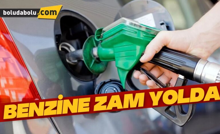 Benzine zam yolda