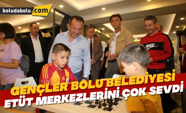 6 YENİ ETÜT MERKEZİ BOLULU GENÇLERİN HİZMETİNDE