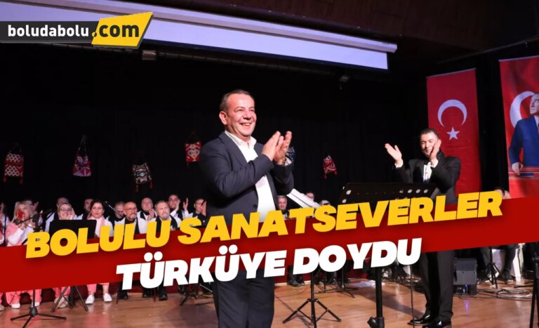 Bolulu sanatseverler türküye doydu