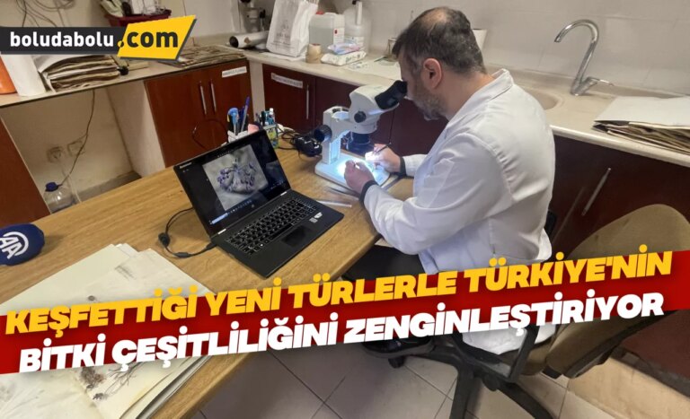 Keşfettiği yeni türlerle Türkiye’nin bitki çeşitliliğini zenginleştiriyor