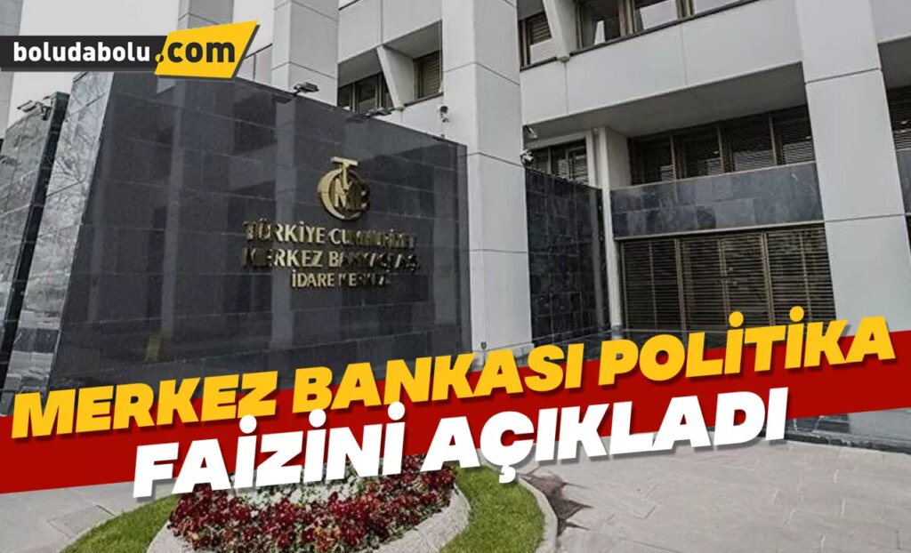 Merkez Bankası politika faizini açıkladı Merkez Bankası politika faizini açıkladı