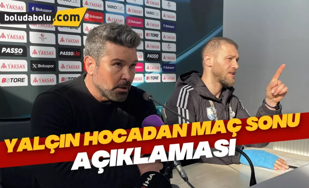 Boluspor-Erzurumspor maçının ardından Boluspor-Erzurumspor maçının ardından