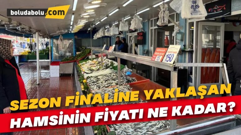 Hamsi tezgahlardaki son günlerini yaşıyor