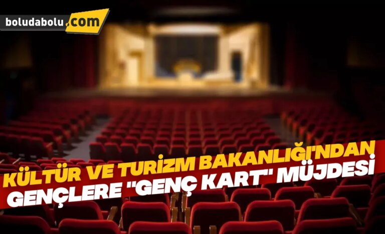 Kültür ve Turizm Bakanlığı’ndan gençlere “genç kart” müjdesi