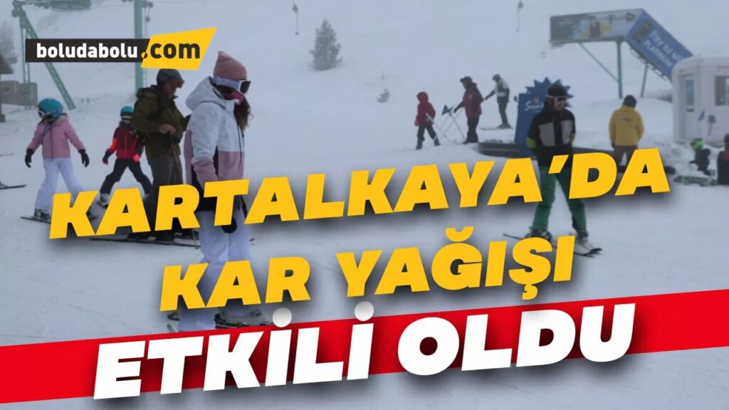 Kartalkaya’da tatilciler martta kayak keyfi yaşadı Kartalkaya’da tatilciler martta kayak keyfi yaşadı