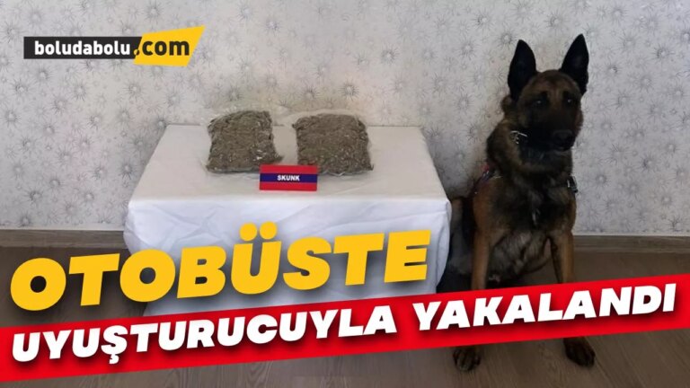 Uyuşturucu ile yolcu otobüsüne bindi, jandarma enseledi