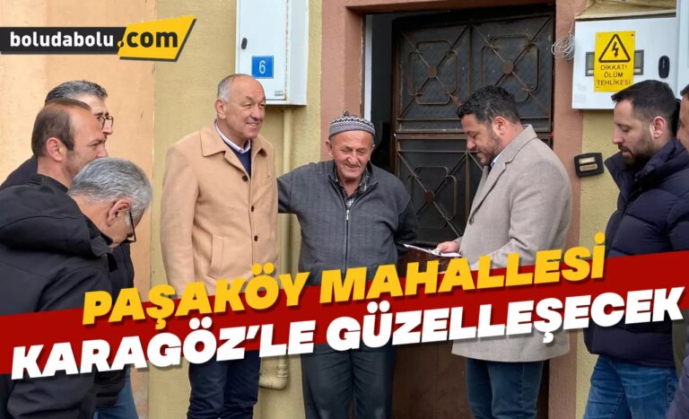 PAŞAKÖY MAHALLESİ KARAGÖZ’LE GÜZELLEŞECEK