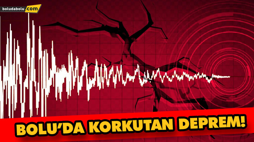 BOLU’DA HAFİF ŞİDDETLİ DEPREM! BOLU’DA HAFİF ŞİDDETLİ DEPREM!