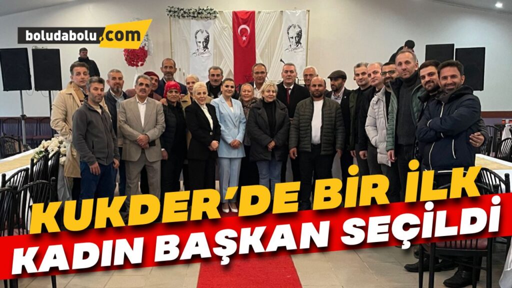 KUKDER’DE BİR İLK: KADIN BAŞKAN SEÇİLDİ KUKDER’DE BİR İLK: KADIN BAŞKAN SEÇİLDİ
