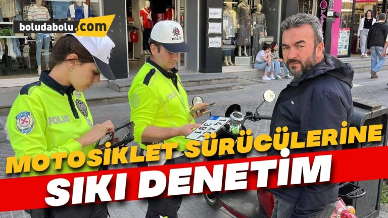 Sadece yaya ve bisikletlerin girdiği caddede sıkı denetim
