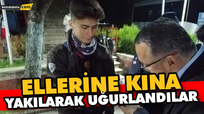 ELLERİNE KINA YAKILARAK UĞURLANDILAR ELLERİNE KINA YAKILARAK UĞURLANDILAR