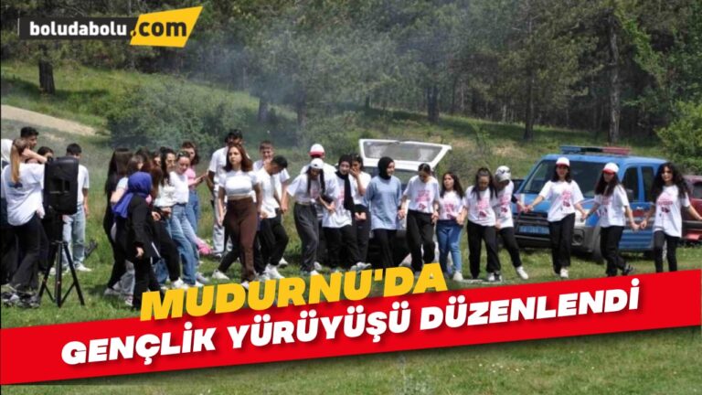 Mudurnu’da Gençlik Yürüyüşü düzenlendi