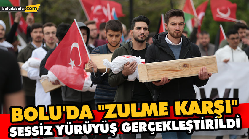 BOLU’DA “ZULME KARŞI” SESSİZ YÜRÜYÜŞ GERÇEKLEŞTİRİLDİ BOLU’DA “ZULME KARŞI” SESSİZ YÜRÜYÜŞ GERÇEKLEŞTİRİLDİ