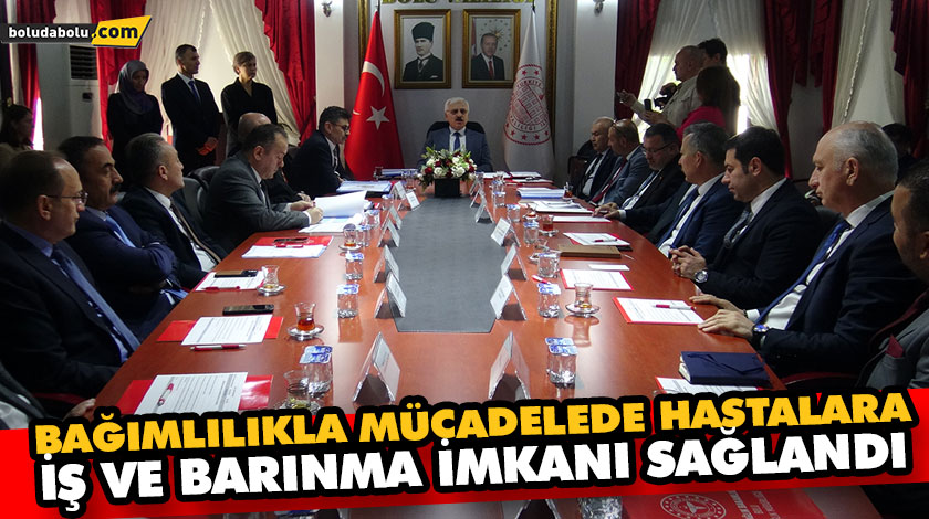 BAĞIMLILIKLA MÜCADELEDE HASTALARA İŞ VE BARINMA İMKANI SAĞLANDI BAĞIMLILIKLA MÜCADELEDE HASTALARA İŞ VE BARINMA İMKANI SAĞLANDI