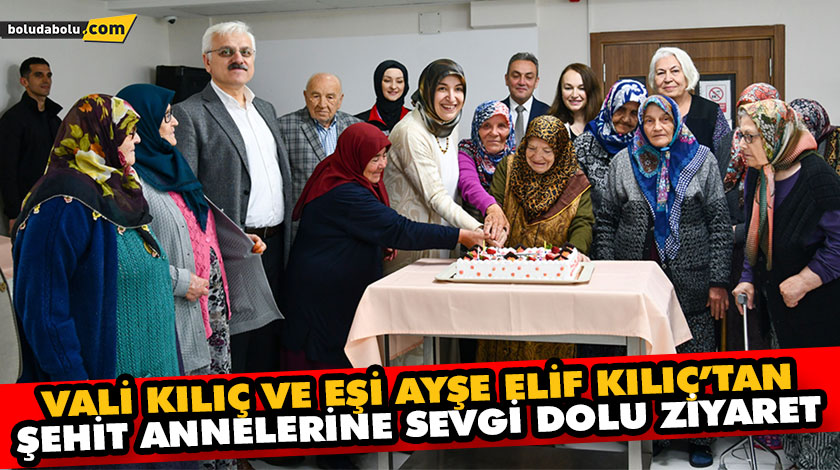 VALİ KILIÇ VE EŞİ AYŞE ELİF KILIÇ’TAN ŞEHİT ANNELERİNE SEVGİ DOLU ZİYARET VALİ KILIÇ VE EŞİ AYŞE ELİF KILIÇ’TAN ŞEHİT ANNELERİNE SEVGİ DOLU ZİYARET