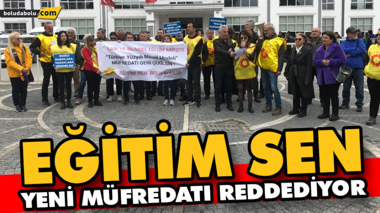 EĞİTİM SEN, YENİ MÜFREDATI REDDEDİYOR