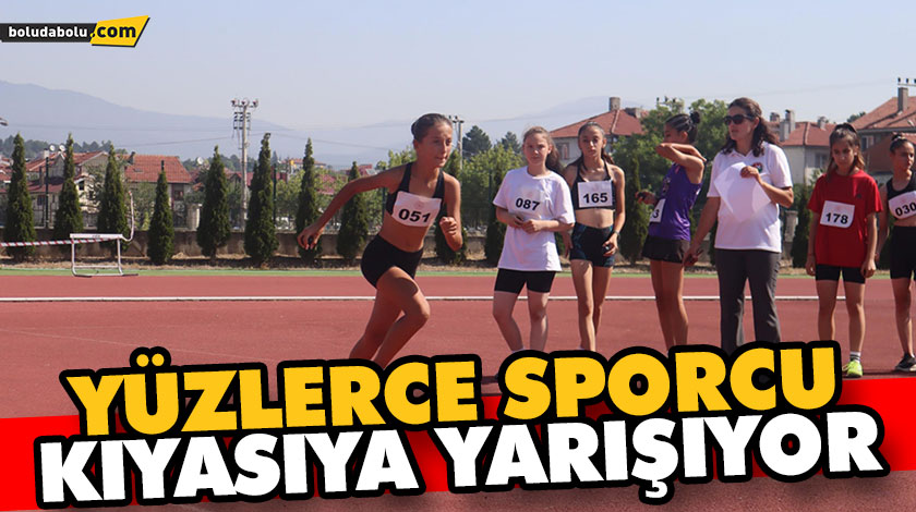YÜZLERCE SPORCU KIYASIYA YARIŞIYOR YÜZLERCE SPORCU KIYASIYA YARIŞIYOR