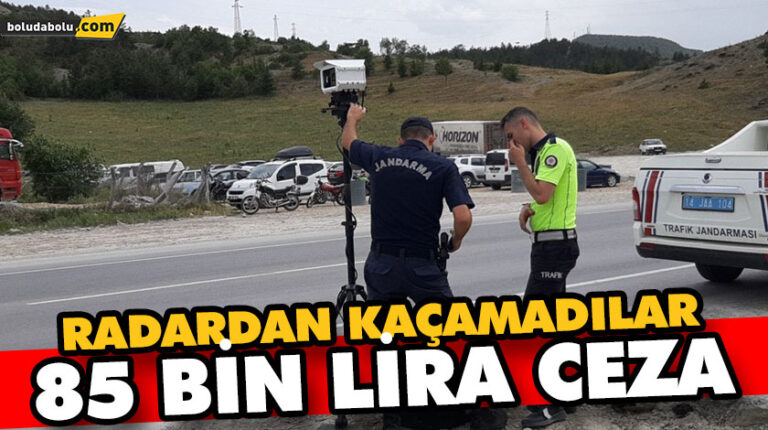 Dikkat karşınıza radar çıkabilir!