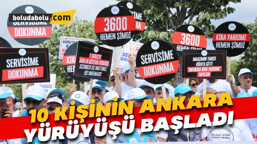 Polis barikat kurarak yürüyüşe izin vermedi: Yalnızca 10 kişi Bolu’dan Ankara’ya yola çıktı