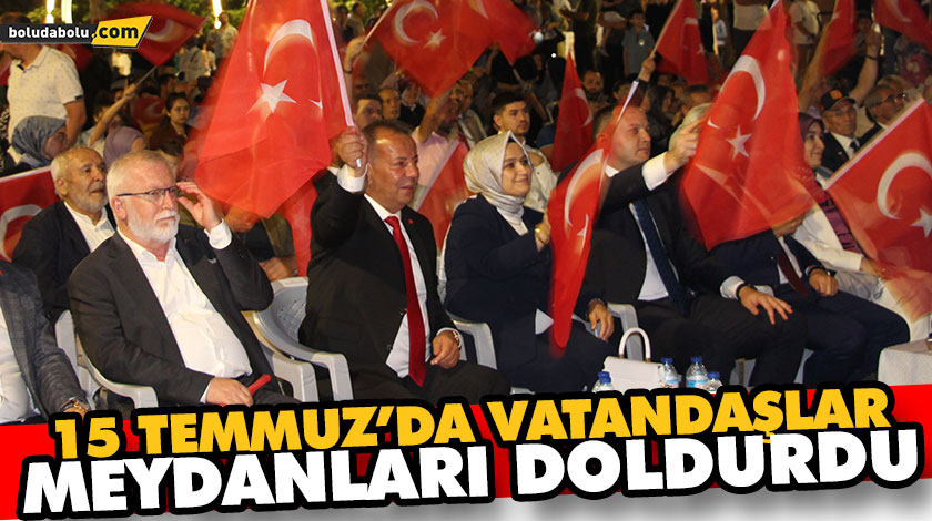15 TEMMUZ’DA VATANDAŞLAR MEYDANLARI DOLDURDU 15 TEMMUZ’DA VATANDAŞLAR MEYDANLARI DOLDURDU