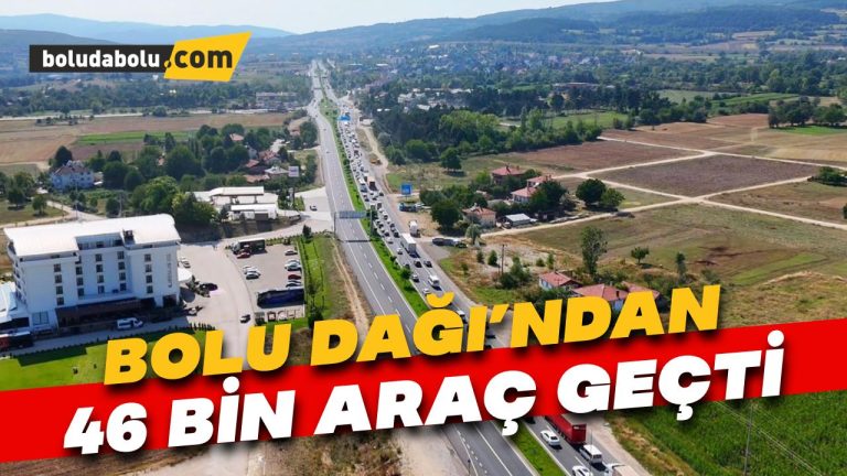 Eski yolu kullananların sayısı 4 kat arttı: Bolu Dağı’ndan 46 bin 507 araç geçti