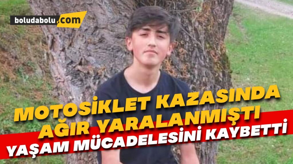 Motosiklet kazasında ağır yaralanmıştı: 12 günlük yaşam mücadelesini kaybetti