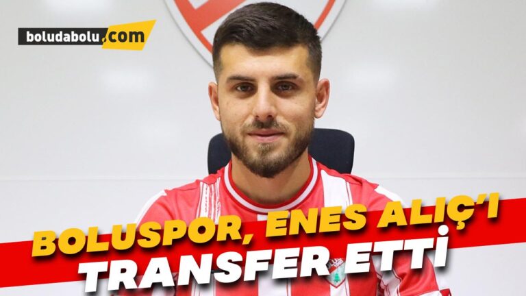Boluspor, Enes Alıç’ı transfer etti