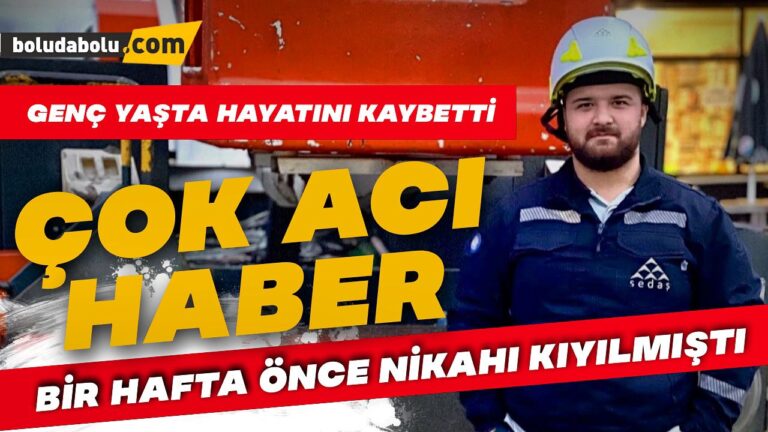 MENGEN’DEN ACI HABER! EYLÜL’DE DÜĞÜNÜ VARDI
