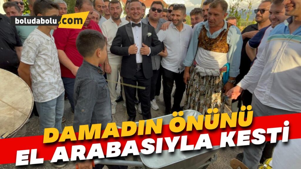 Damadın önünü kesti: “El arabasını parayla doldur” Damadın önünü kesti: “El arabasını parayla doldur”