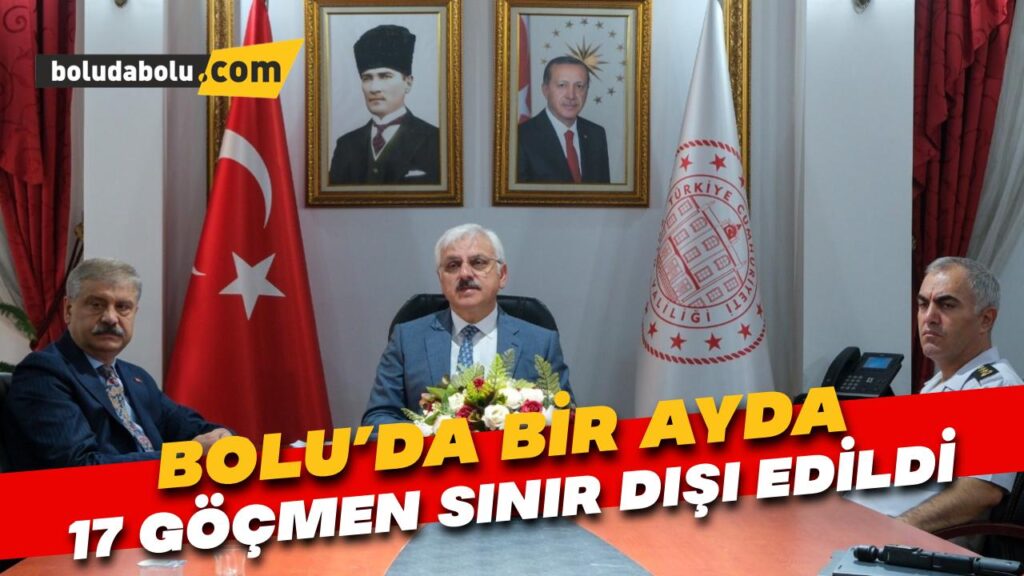 Bolu’da bir ayda bin 433 asayiş olayı meydana geldi: 17 göçmen sınır dışı Bolu’da bir ayda bin 433 asayiş olayı meydana geldi: 17 göçmen sınır dışı