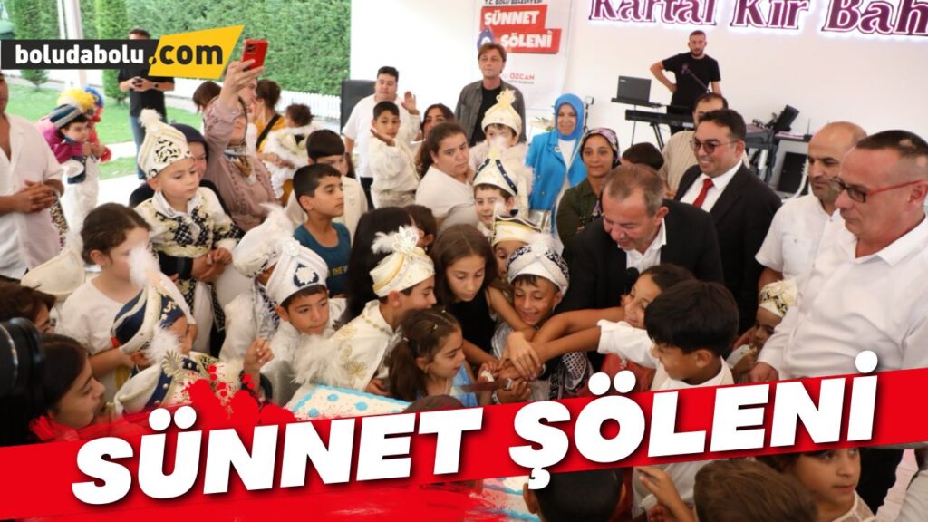 Sünnet Şöleni’nde 52 çocuk doyasıya eğlendi