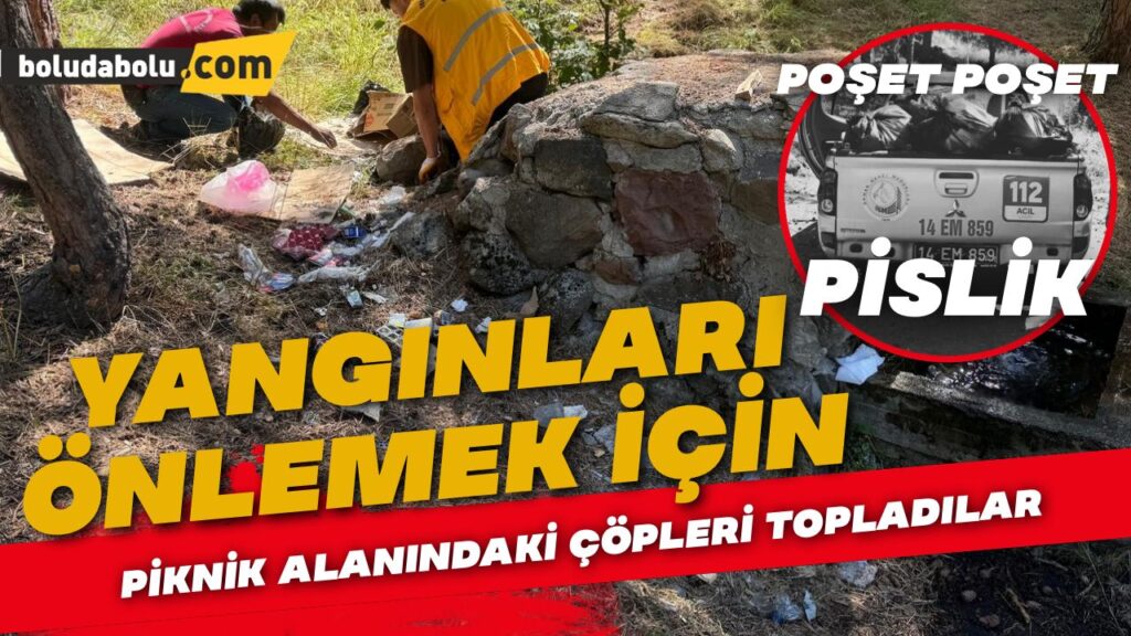 Kıbrıscık’ta piknik alanlarındaki çöpler toplandı Kıbrıscık’ta piknik alanlarındaki çöpler toplandı