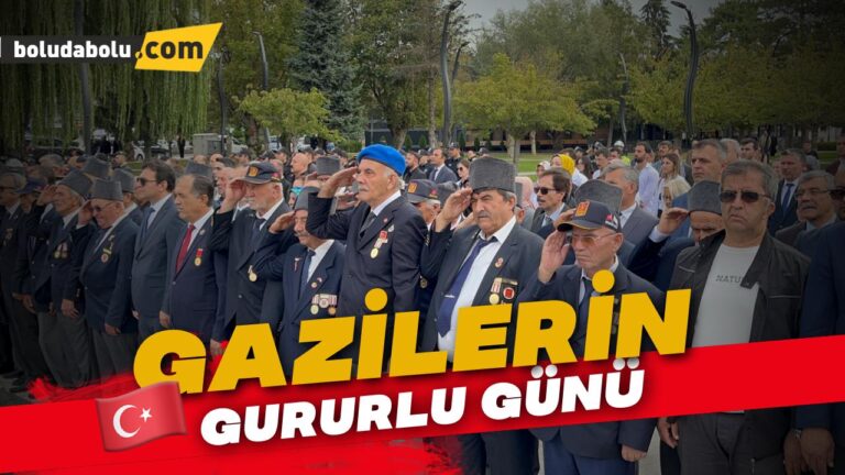 Gazilerin gururlu günü