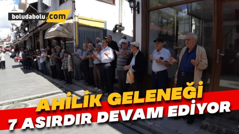 Ahilik geleneği her cuma devam ediyor