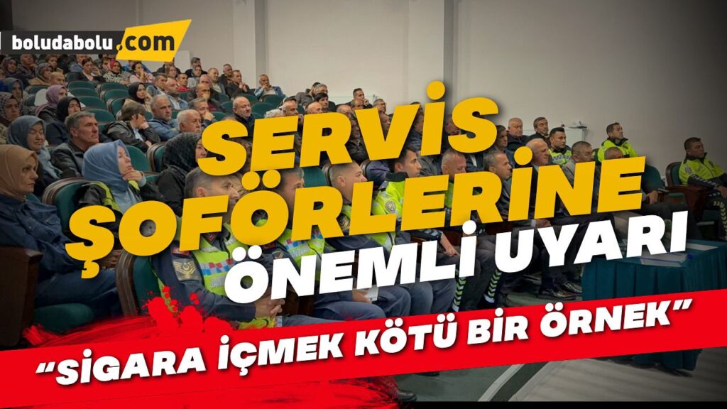Servis şoförlerine kritik uyarı: “Araçta sigara öğrencilere kötü örnek” Servis şoförlerine kritik uyarı: “Araçta sigara öğrencilere kötü örnek”