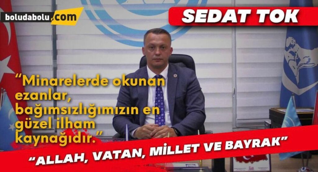 Başkan Sedat Tok, her yıl kutlanan Camiler ve Din Görevlileri haftası nedeniyle mesaj yayımladı