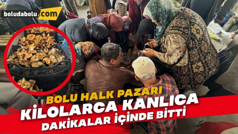 Kilolarca kanlıca dakikalar içinde bitti
